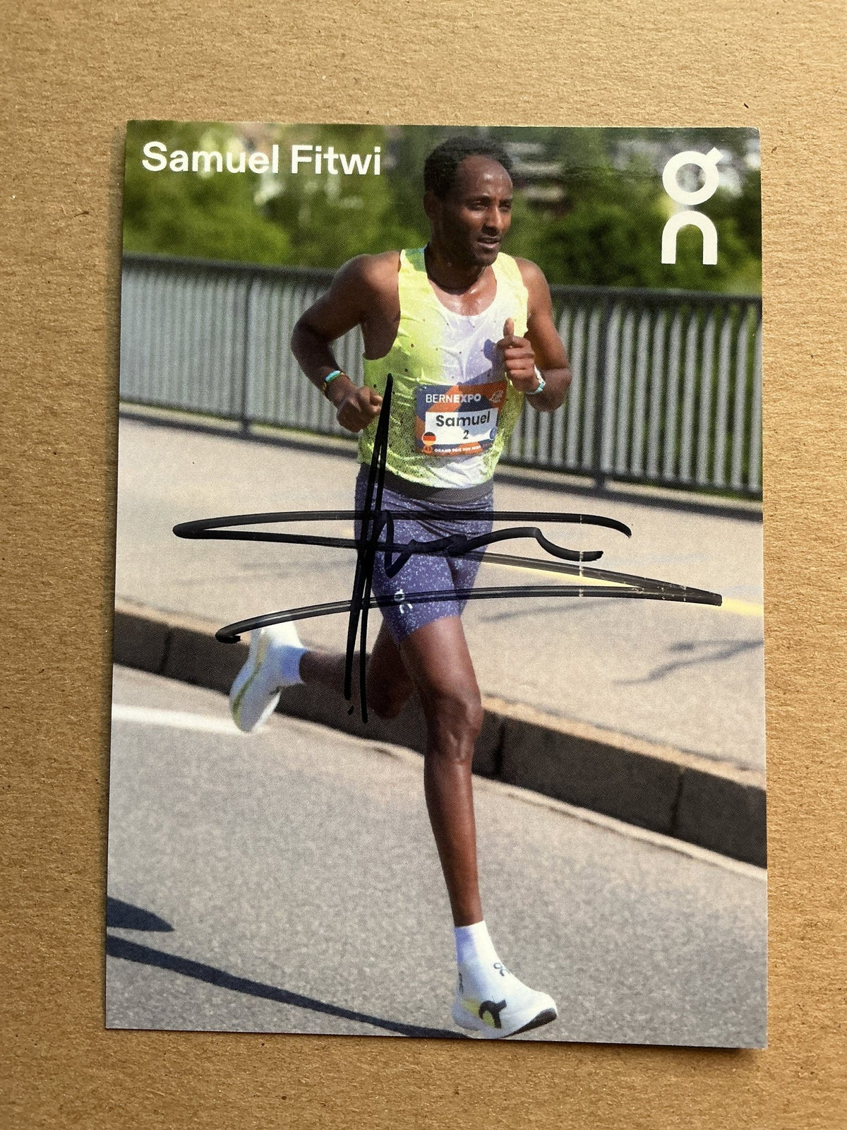 Samuel Fitwi Sibhatu, Germany 🇩🇪 Athletics Sports 2026 hand signed - Autographs-World