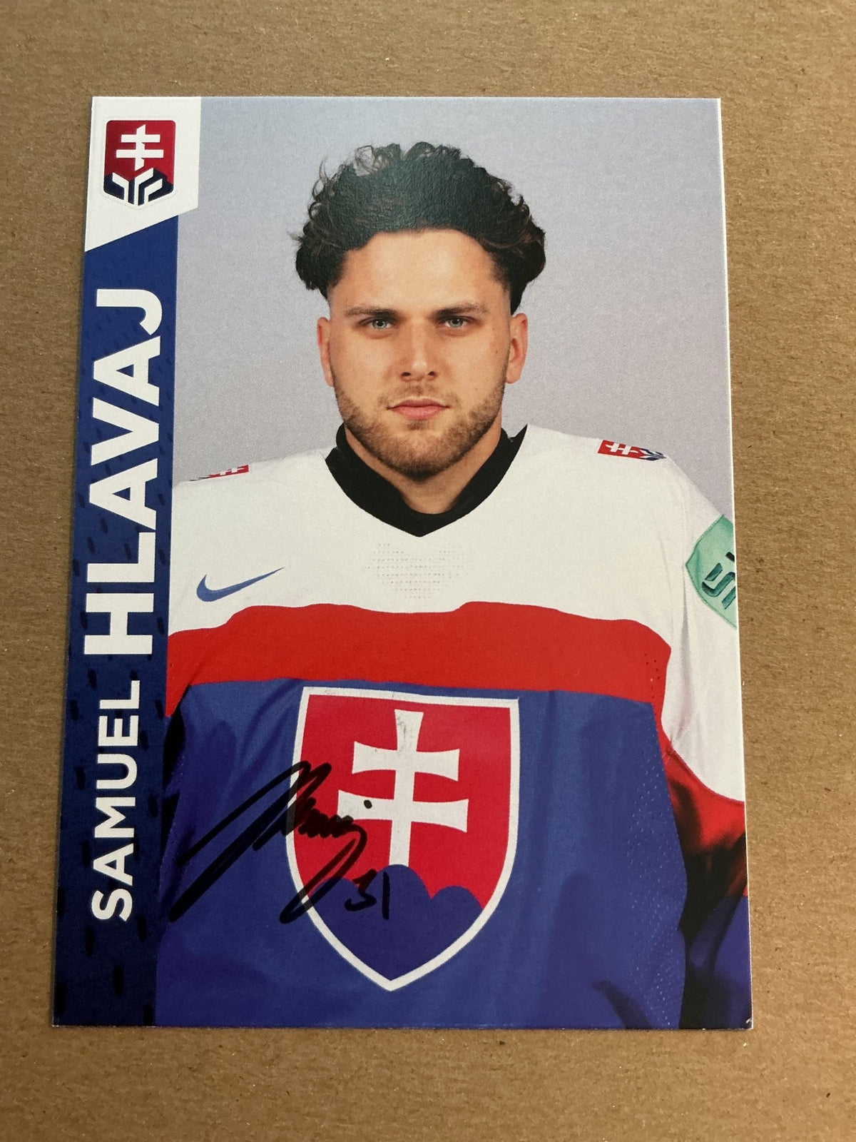 Samuel Hlavaj, Slovakia 🇸🇰 HC Plzeň 2023/24 hand signed - Autographs-World