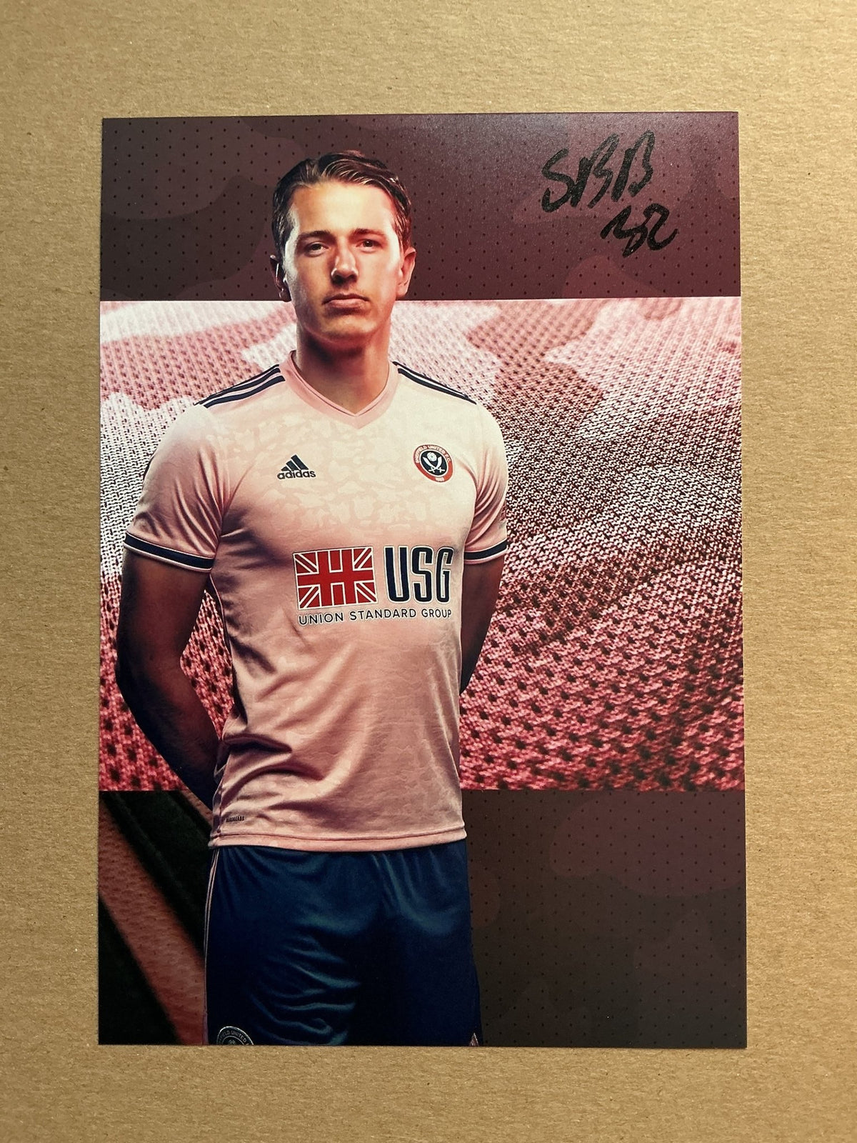 Sander Berge, Norway 🇳🇴 Sheffield United 2020/21 hand signed - Autographs-World