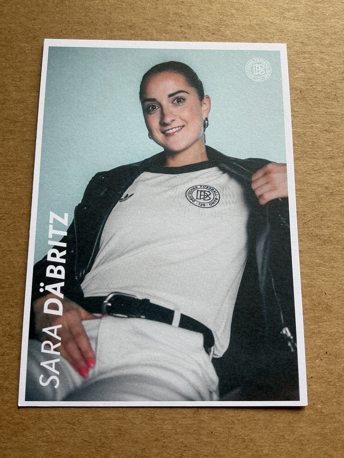 Sara Däbritz, Germany 🇩🇪 Women’s Euro Cup 2025 hand signed - Autographs-World