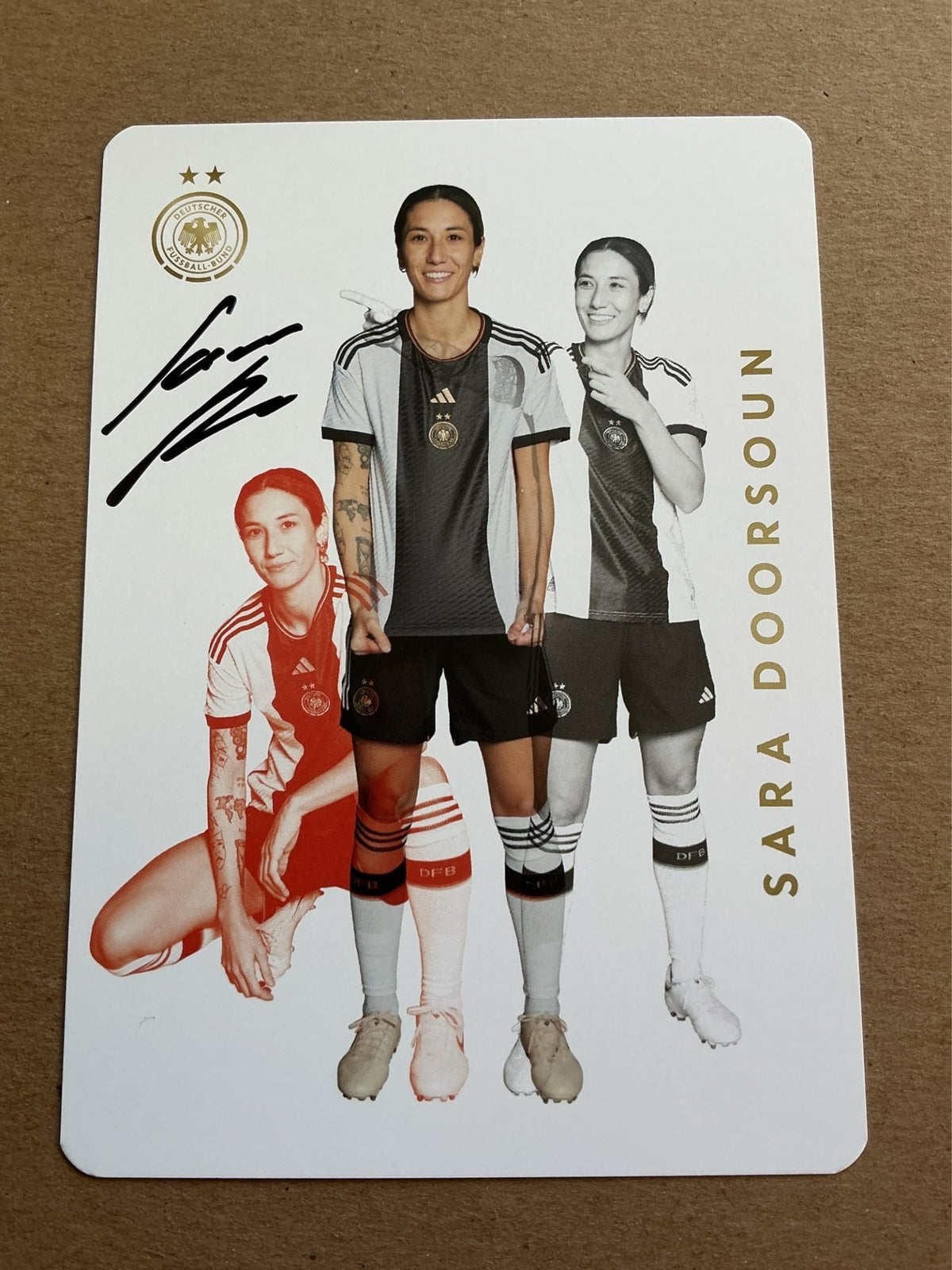 Sara Doorsoun, Germany 🇩🇪 FIFA World Cup 2023 hand signed - Autographs-World