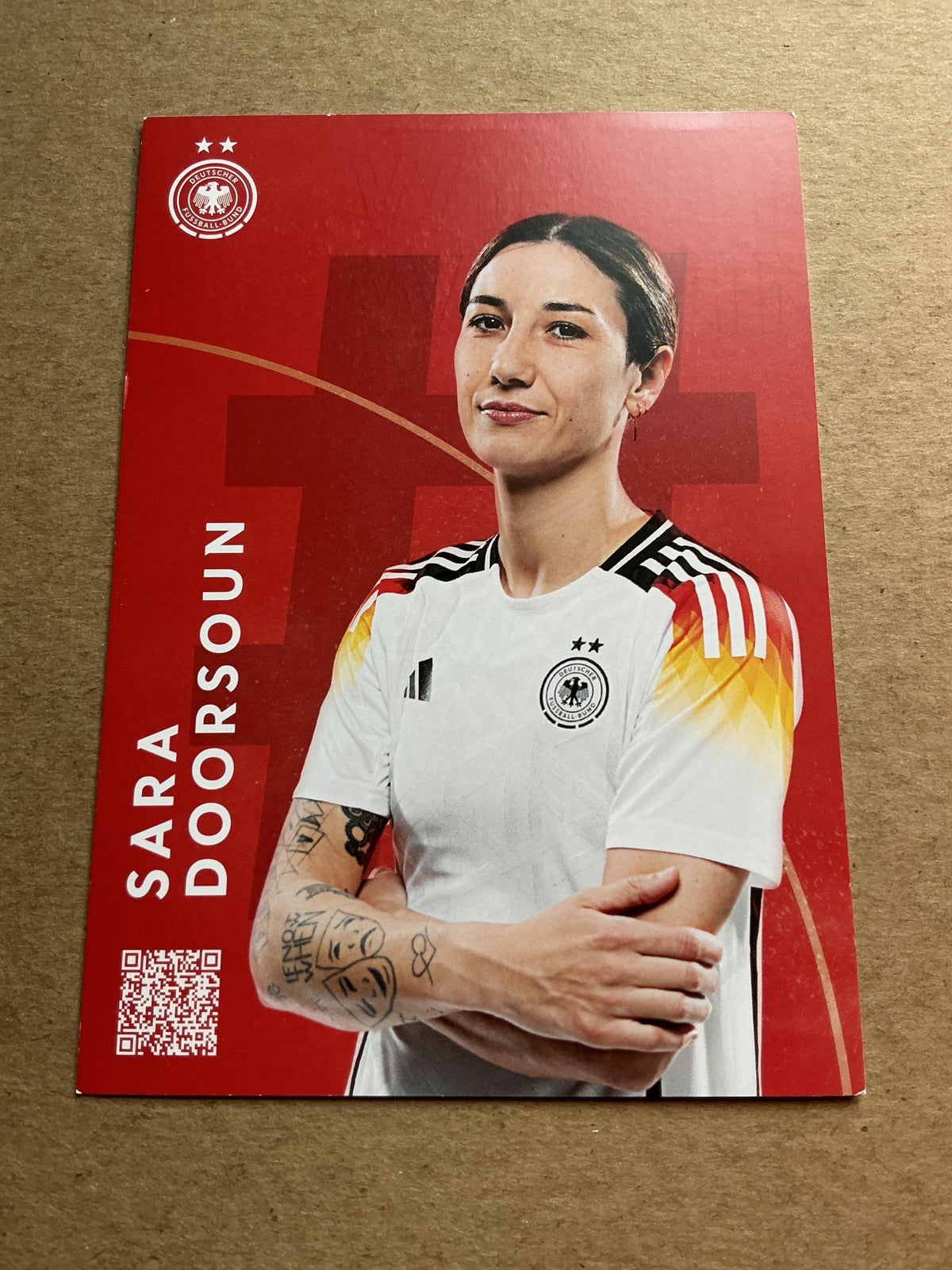 Sara Doorsoun, Germany 🇩🇪 Summer Olympics 2024 hand signed - Autographs-World
