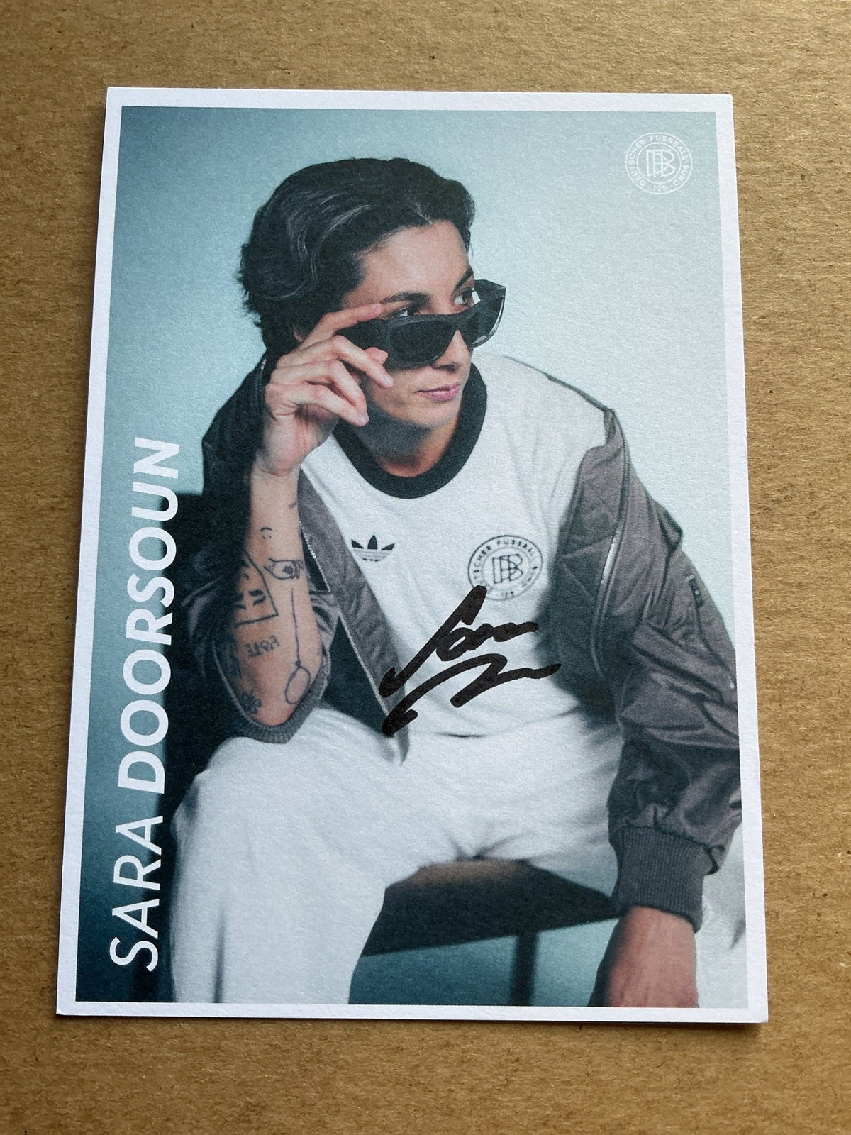Sara Doorsoun, Germany 🇩🇪 Women’s Euro Cup 2025 hand signed - Autographs-World