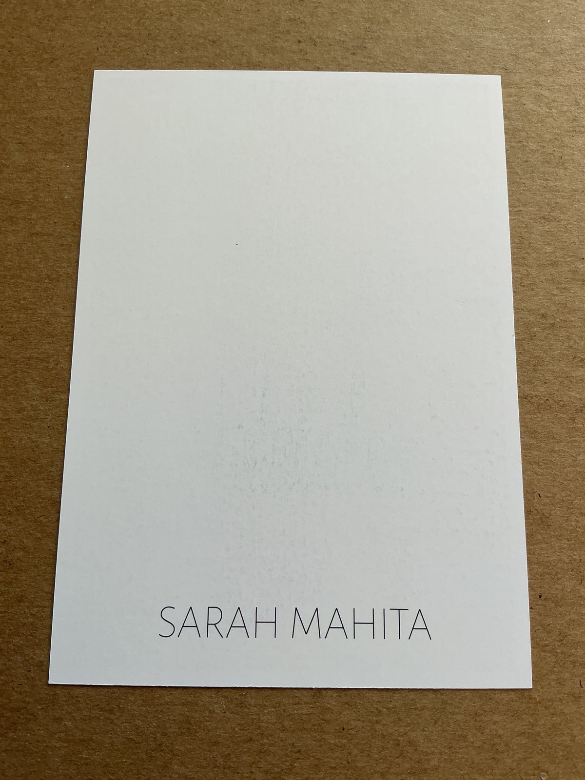 Sarah Mahita, Germany 🇩🇪 Actress 2025 hand signed - Autographs-World