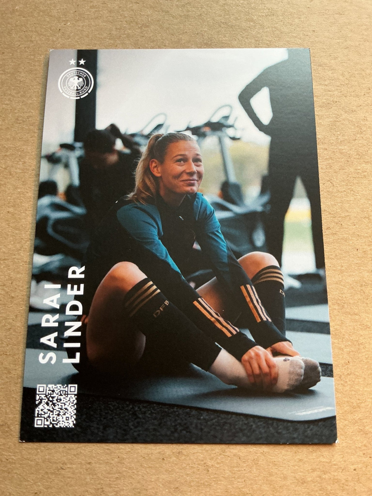 Sarai Linder, Germany 🇩🇪 Summer Olympics 2024 hand signed - Autographs-World