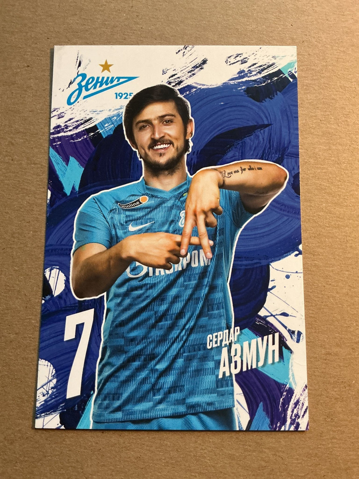 Sardar Azmoun, Iran 🇮🇷 Zenit Saint-Petersburg 2021/22 unsigned - Autographs-World