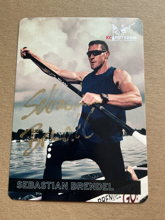 Sebastian Brendel, Germany 🇩🇪 Canoeing Summer Olympics 2024 hand signed - Autographs-World