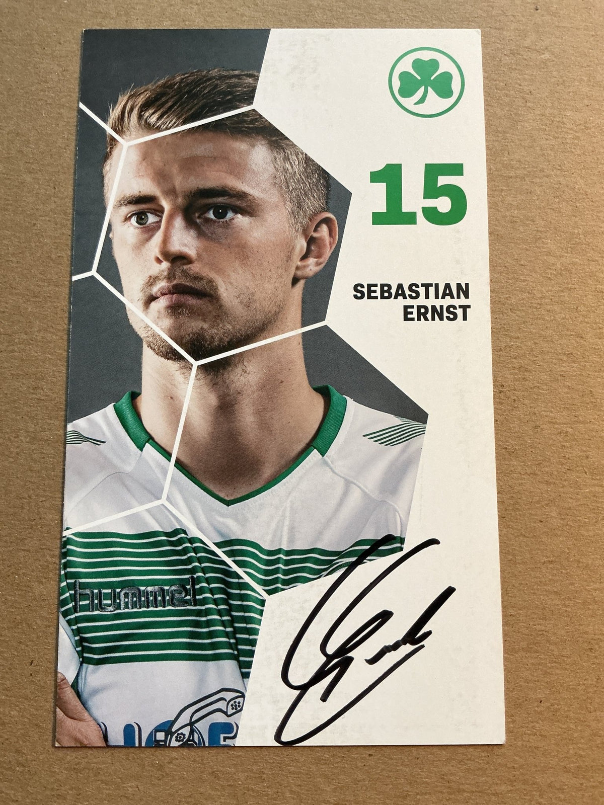 Sebastian Ernst, Germany 🇩🇪 SpVgg Greuther Fürth 2019/20 hand signed - Autographs-World