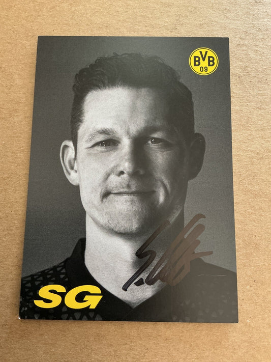 Sebastian Geppert, Germany 🇩🇪 Borussia Dortmund 2023/24 hand signed - Autographs-World