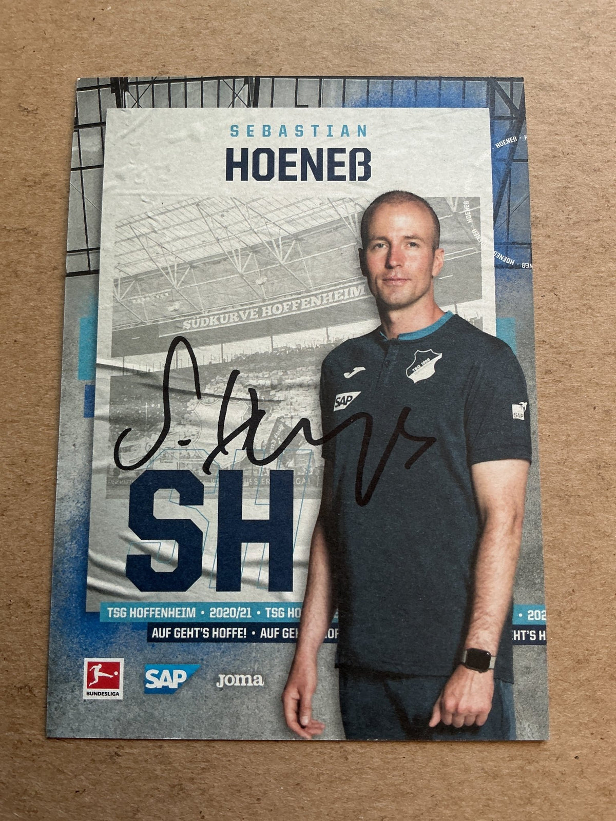 Sebastian Hoeneß, Germany 🇩🇪 TSG 1899 Hoffenheim 2020/21 hand signed - Autographs-World