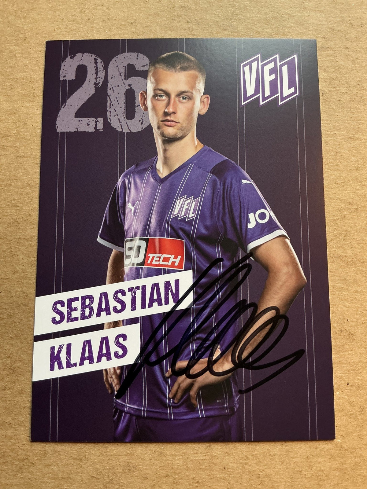 Sebastian Klaas, Germany 🇩🇪 VfL Osnabrück 2021/22 hand signed - Autographs-World