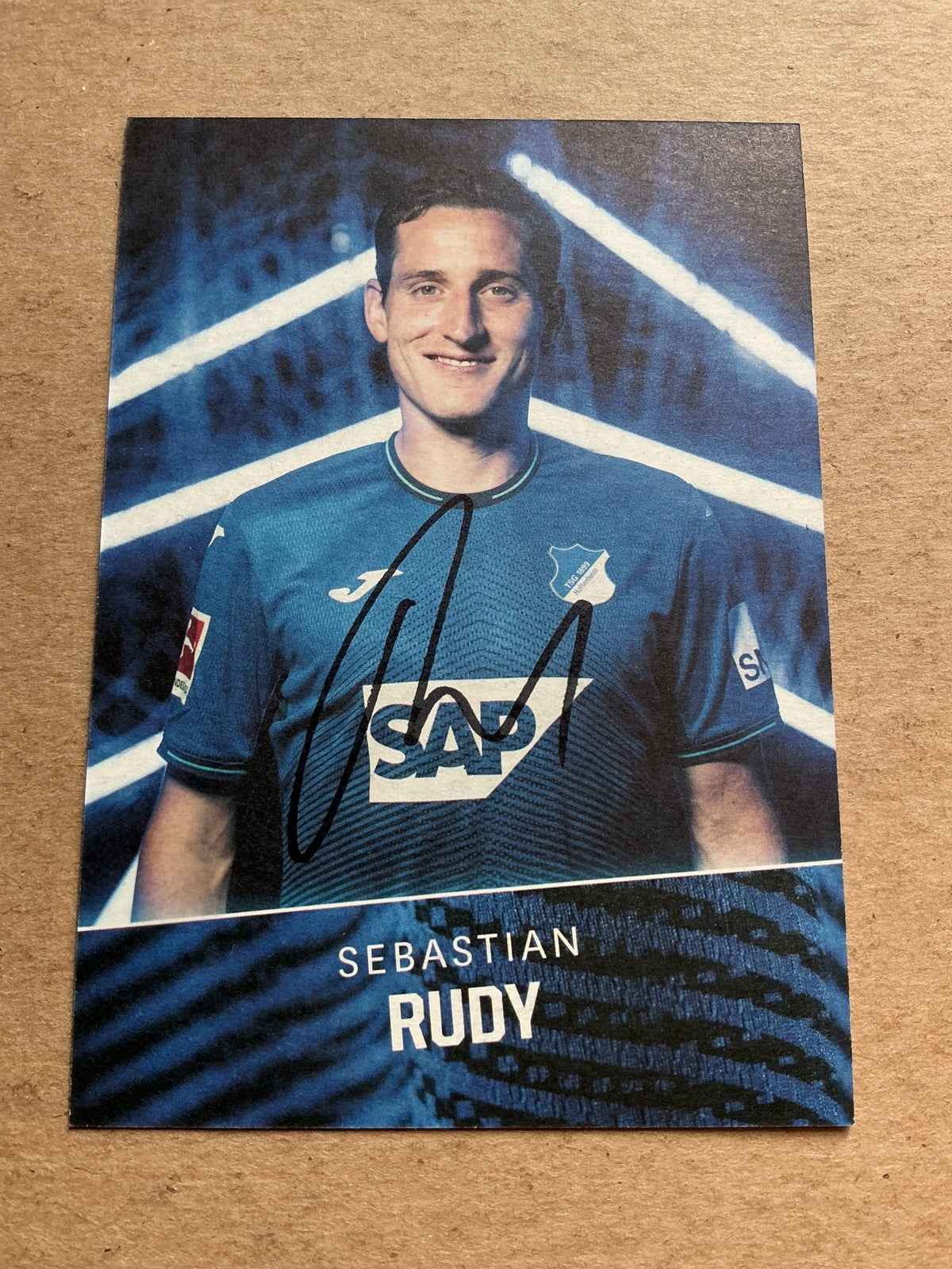 Sebastian Rudy, Germany 🇩🇪 TSG 1899 Hoffenheim 2021/22 hand signed - Autographs-World