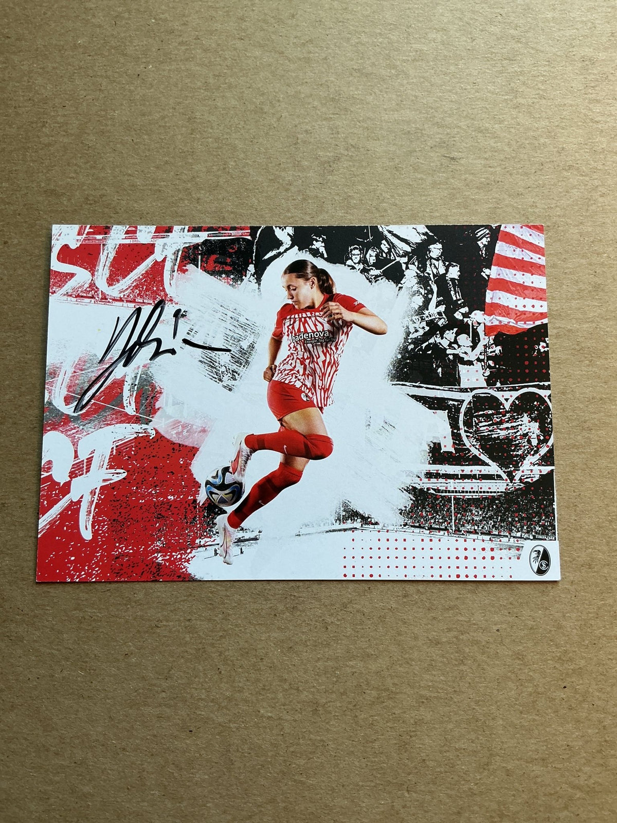 Selina Vobian, Germany 🇩🇪 SC Freiburg 2023/24 hand signed - Autographs-World