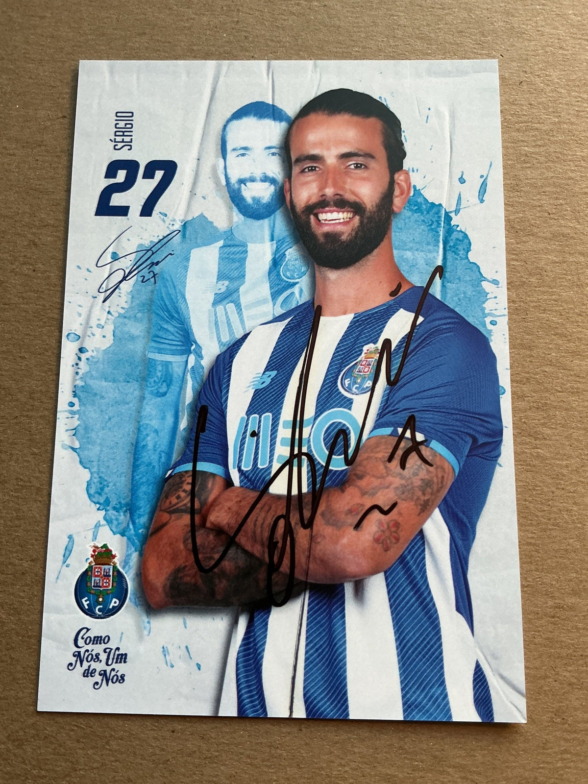 Sérgio Oliveira, Portugal 🇵🇹 FC Porto 2021/22 hand signed - Autographs-World