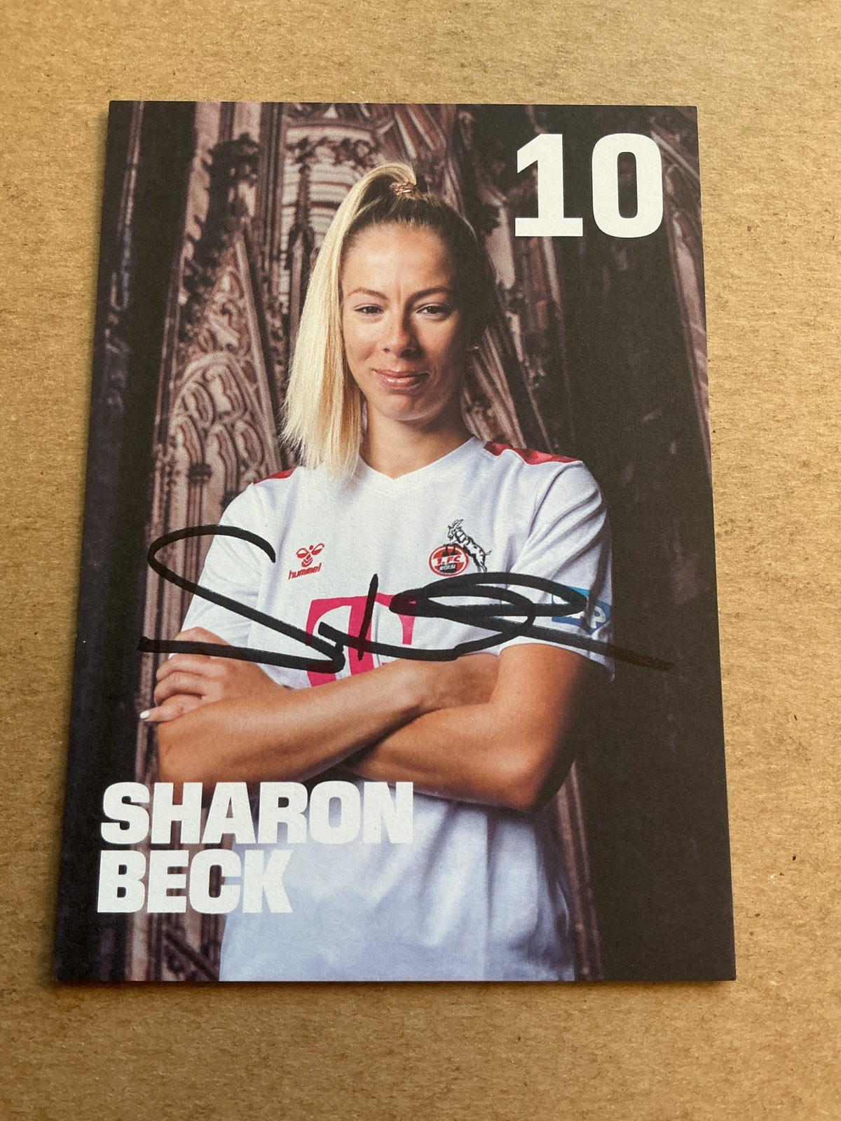 Sharon Beck, Israel 🇮🇱 1.FC Köln 2023/24 hand signed - Autographs-World