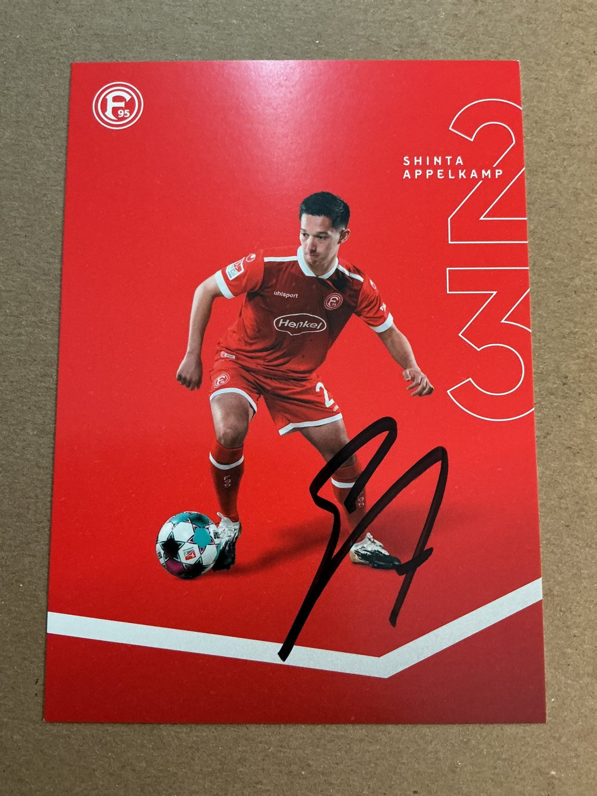 Shinta Appelkamp, Japan 🇯🇵 Fortuna Düsseldorf 2020/21 hand signed - Autographs-World