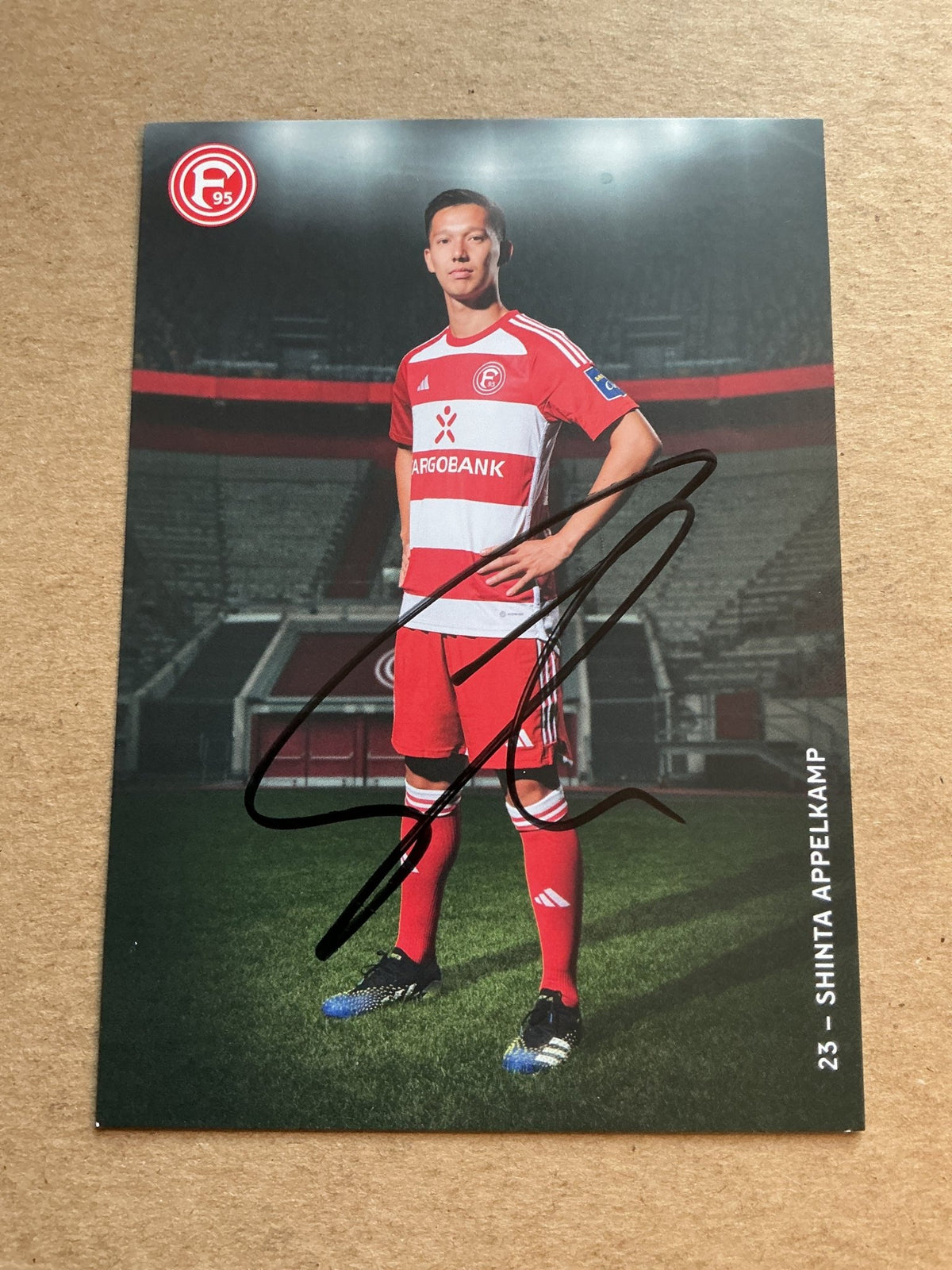 Shinta Appelkamp, Japan 🇯🇵 Fortuna Düsseldorf 2023/24 hand signed - Autographs-World