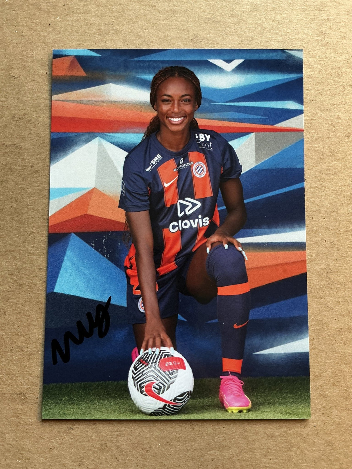 Sh‘nia Gordon, USA 🇺🇸 Montpellier HSC 2023/24 hand signed - Autographs-World