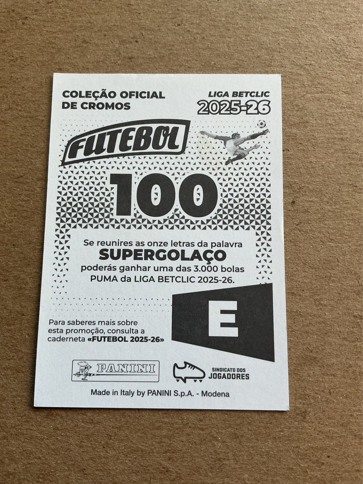 Sikou Niakaté, Mali 🇲🇱 SC Braga 2025/26 Panini hand signed - Autographs-World