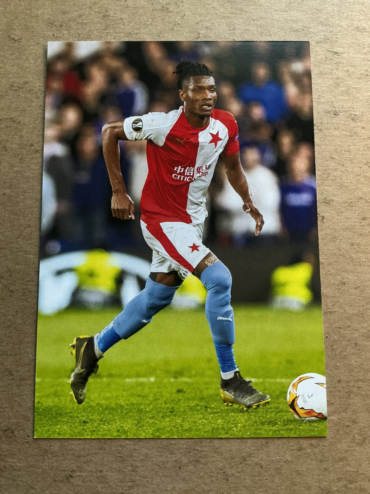 Simon Deli, Ivory Coast 🇨🇮 SK Slavia Prague 2020/21 hand signed - Autographs-World