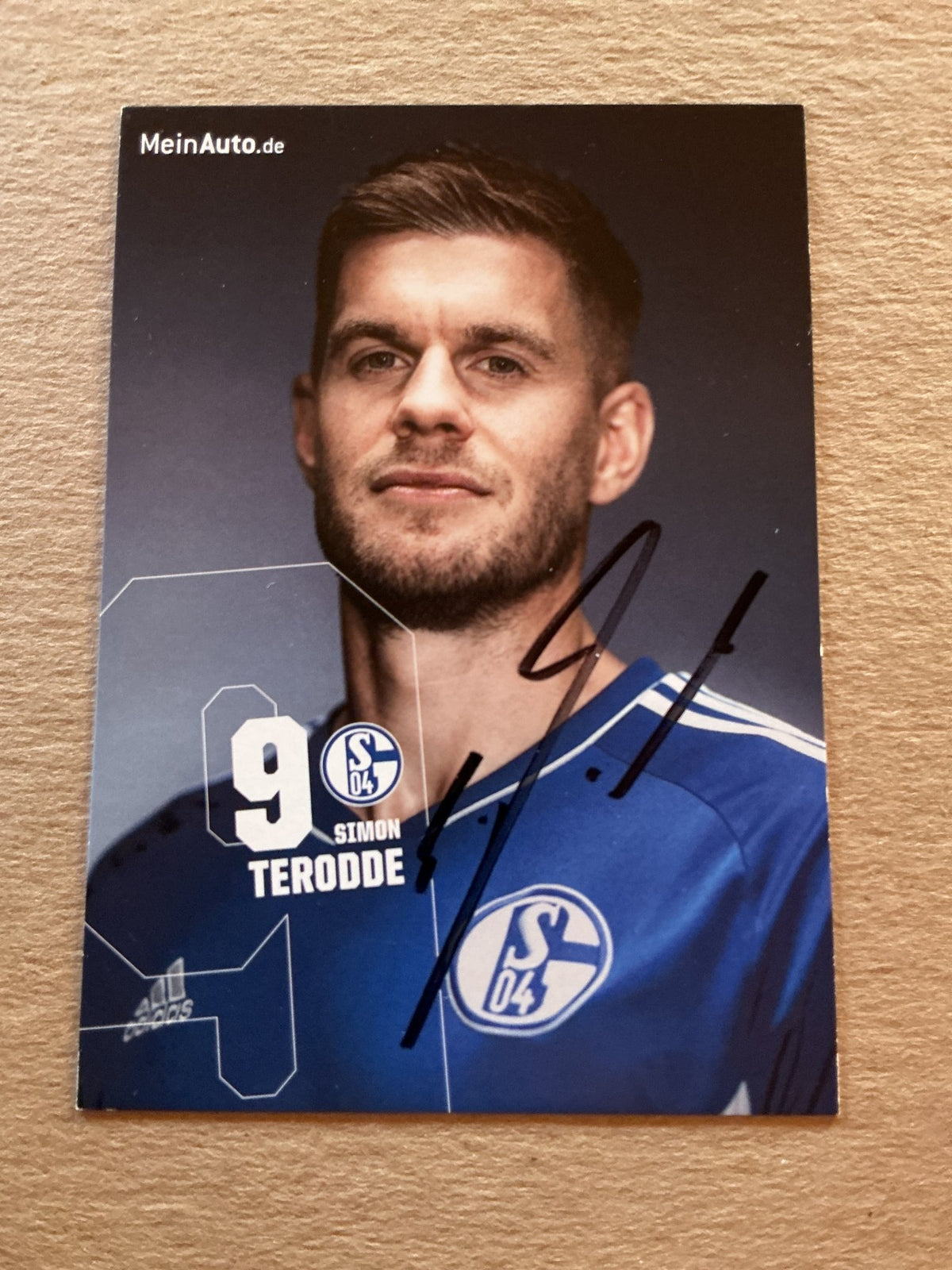 Simon Terodde, Germany 🇩🇪 FC Schalke 04 2022/23 hand signed - Autographs-World