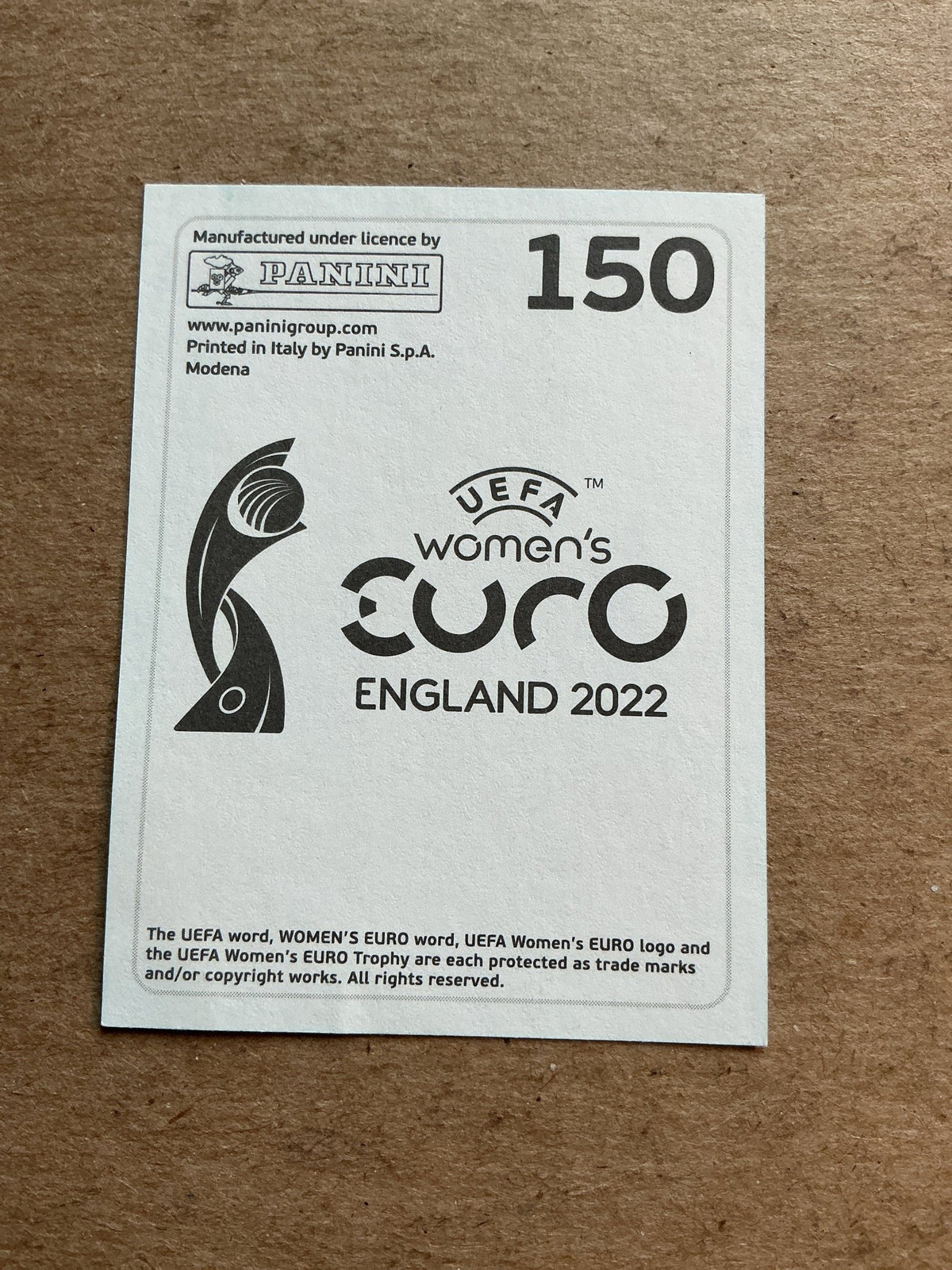 Sofie Junge Pedersen, Denmark 🇩🇰 UEFA Women’s Euro Cup 2022 Panini hand signed - Autographs-World