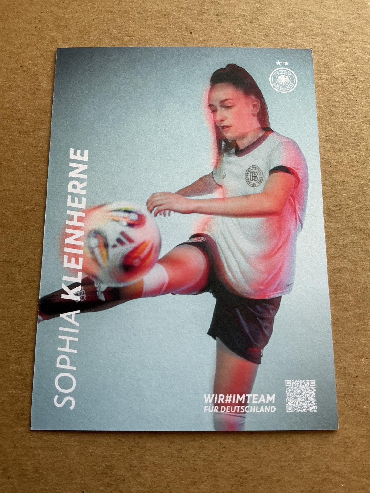 Sophia Kleinherne, Germany 🇩🇪 Women’s Euro Cup 2025 hand signed - Autographs-World