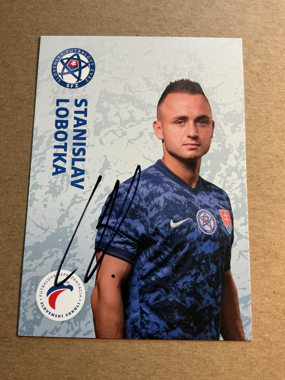 Stanislav Lobotka, Slovakia 🇸🇰 UEFA Euro Cup 2020 hand signed - Autographs-World