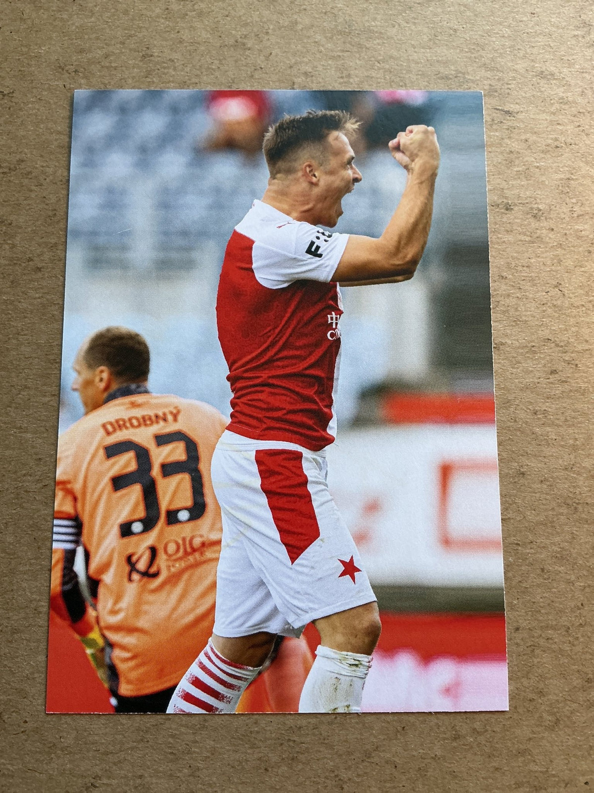 Stanislav Tecl, Czech Republic 🇨🇿 SK Slavia Prague 2020/21 hand signed - Autographs-World