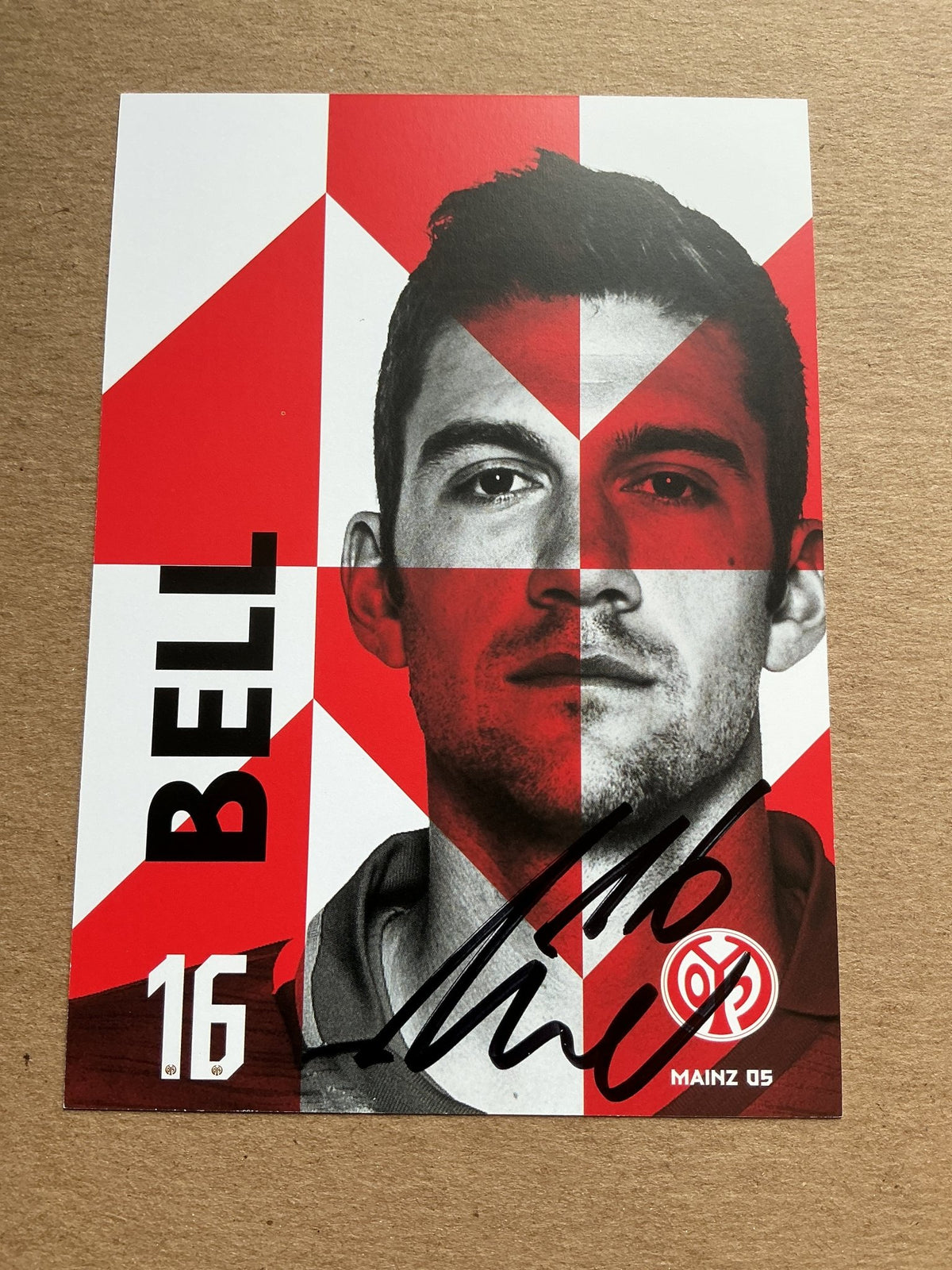 Stefan Bell, Germany 🇩🇪 FSV Mainz 05 2019/20 hand signed - Autographs-World