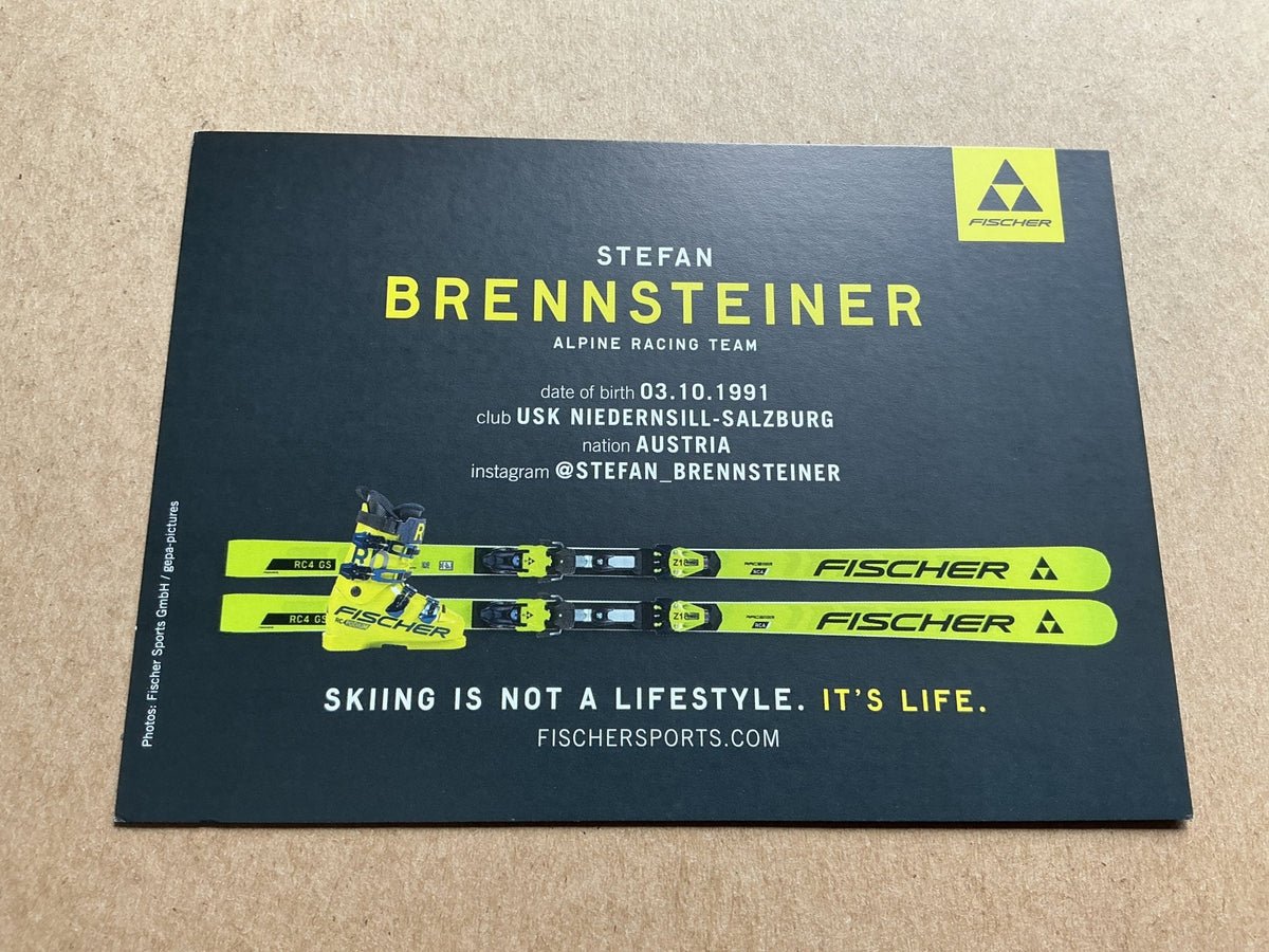 Stefan Brennsteiner, Austria 🇦🇹 Alpine Winter Sports 2024/25 hand signed - Autographs-World