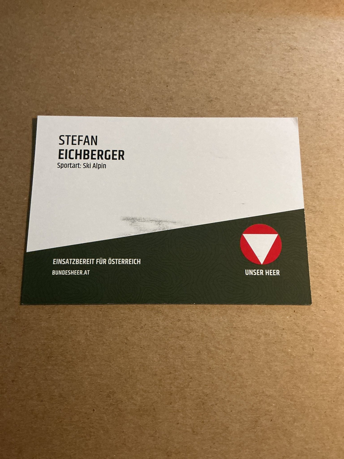Stefan Eichberger, Austria 🇦🇹 Alpine Winter Sports 2024/25 hand signed - Autographs-World