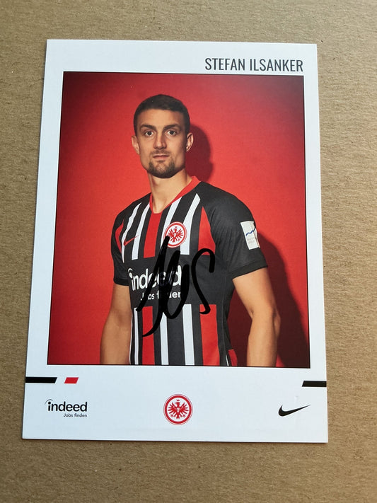 Stefan Ilsanker, Austria 🇦🇹 Eintracht Frankfurt 2019/20 hand signed - Autographs-World