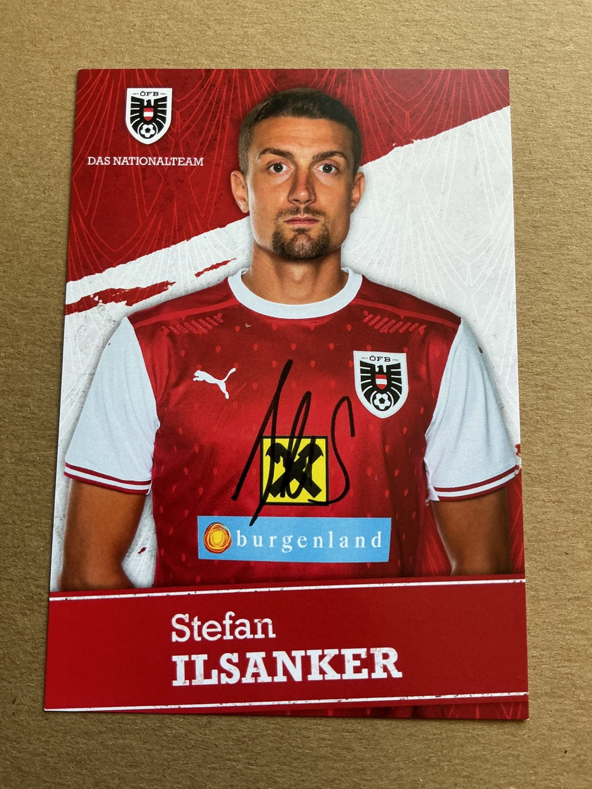 Stefan Ilsanker, Austria 🇦🇹 UEFA Euro Cup 2020 hand signed - Autographs-World