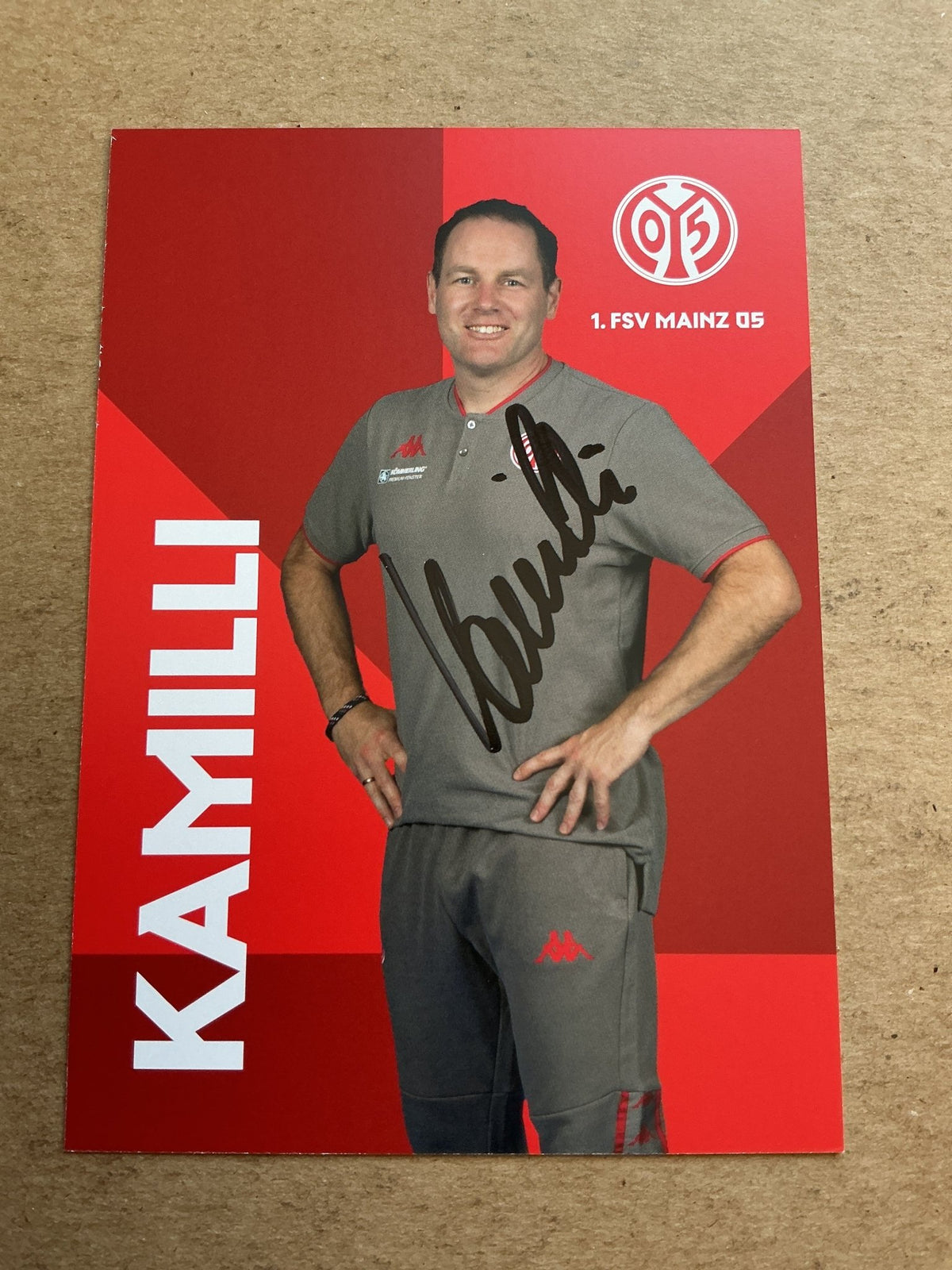 Stefan Kamilli, Germany 🇩🇪 FSV Mainz 05 2020/21 hand signed - Autographs-World