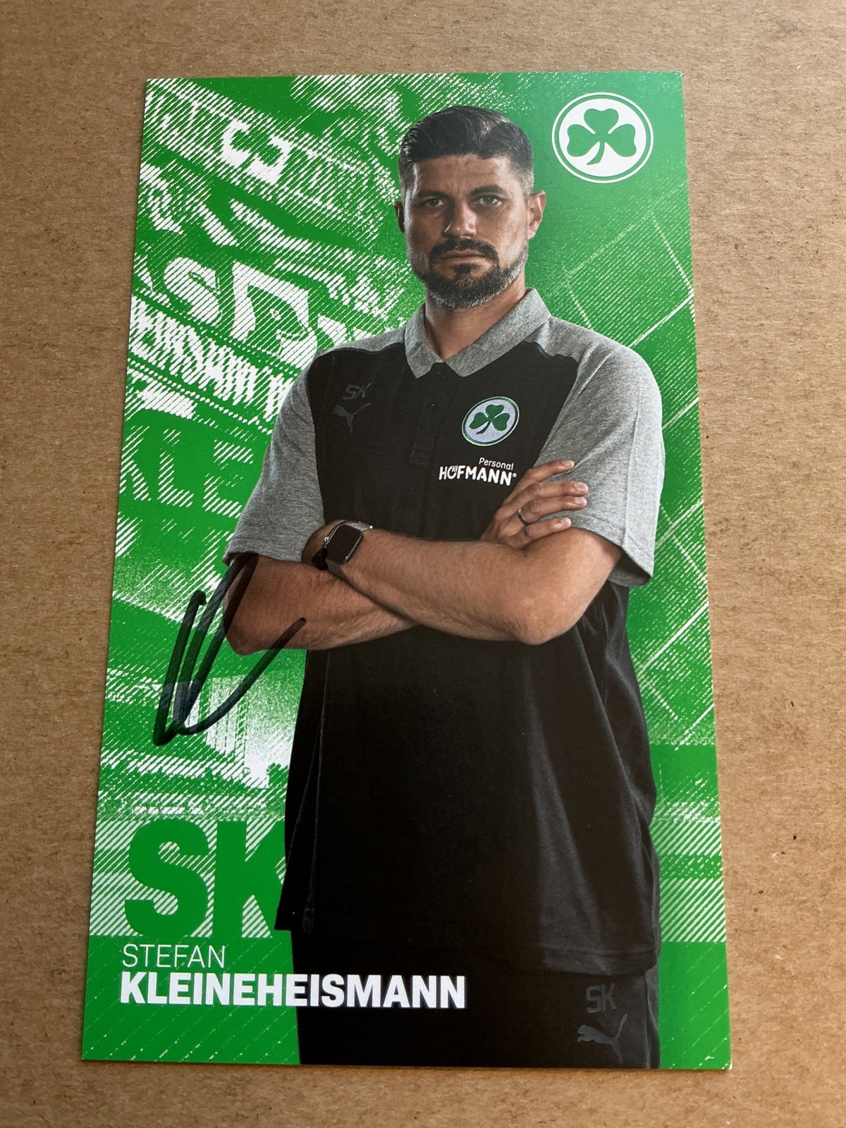 Stefan Kleineheismann, Germany 🇩🇪 SpVgg Greuther Fürth 2023/24 hand signed - Autographs-World