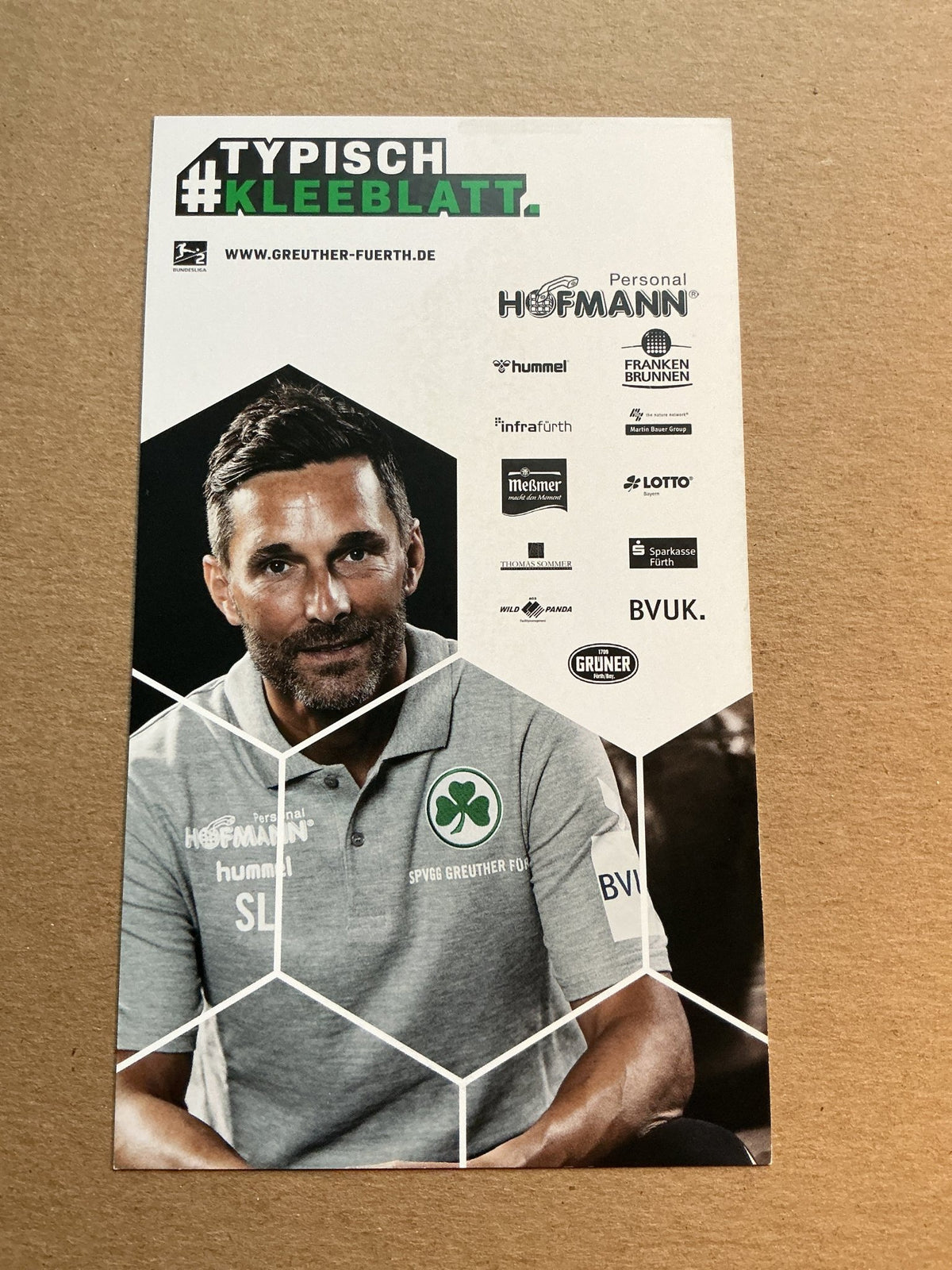 Stefan Leitl, Germany 🇩🇪 SpVgg Greuther Fürth 2019/20 hand signed - Autographs-World