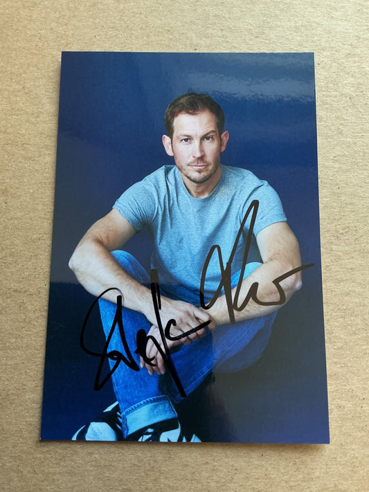 Stefan Murr, Germany 🇩🇪 Actor 2025 hand signed - Autographs-World
