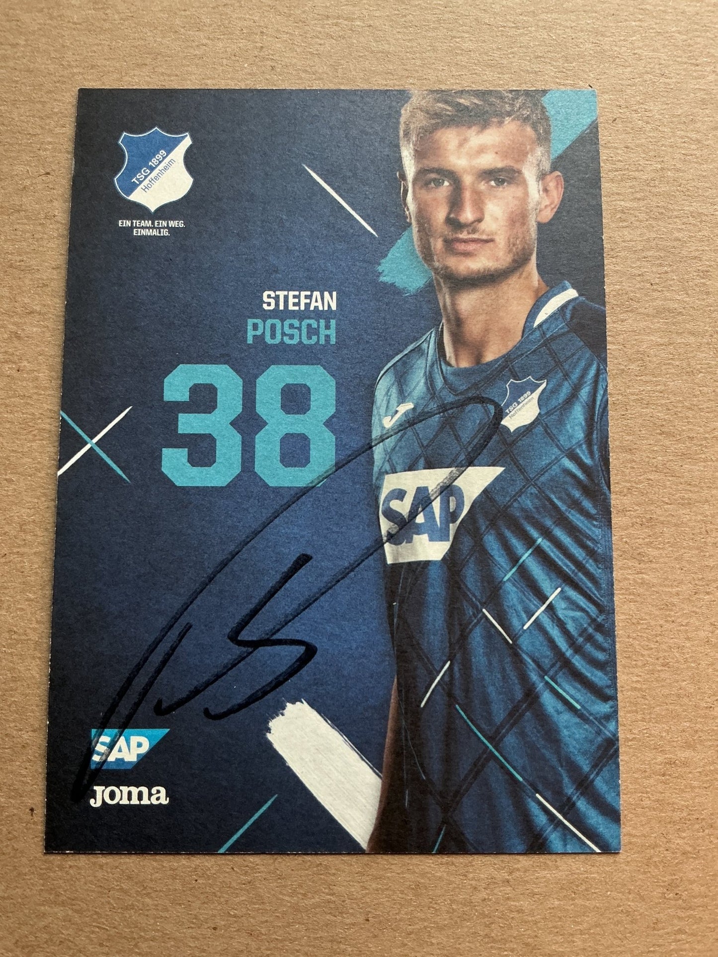 Stefan Posch, Austria 🇦🇹 TSG 1899 Hoffenheim 2019/20 hand signed - Autographs-World