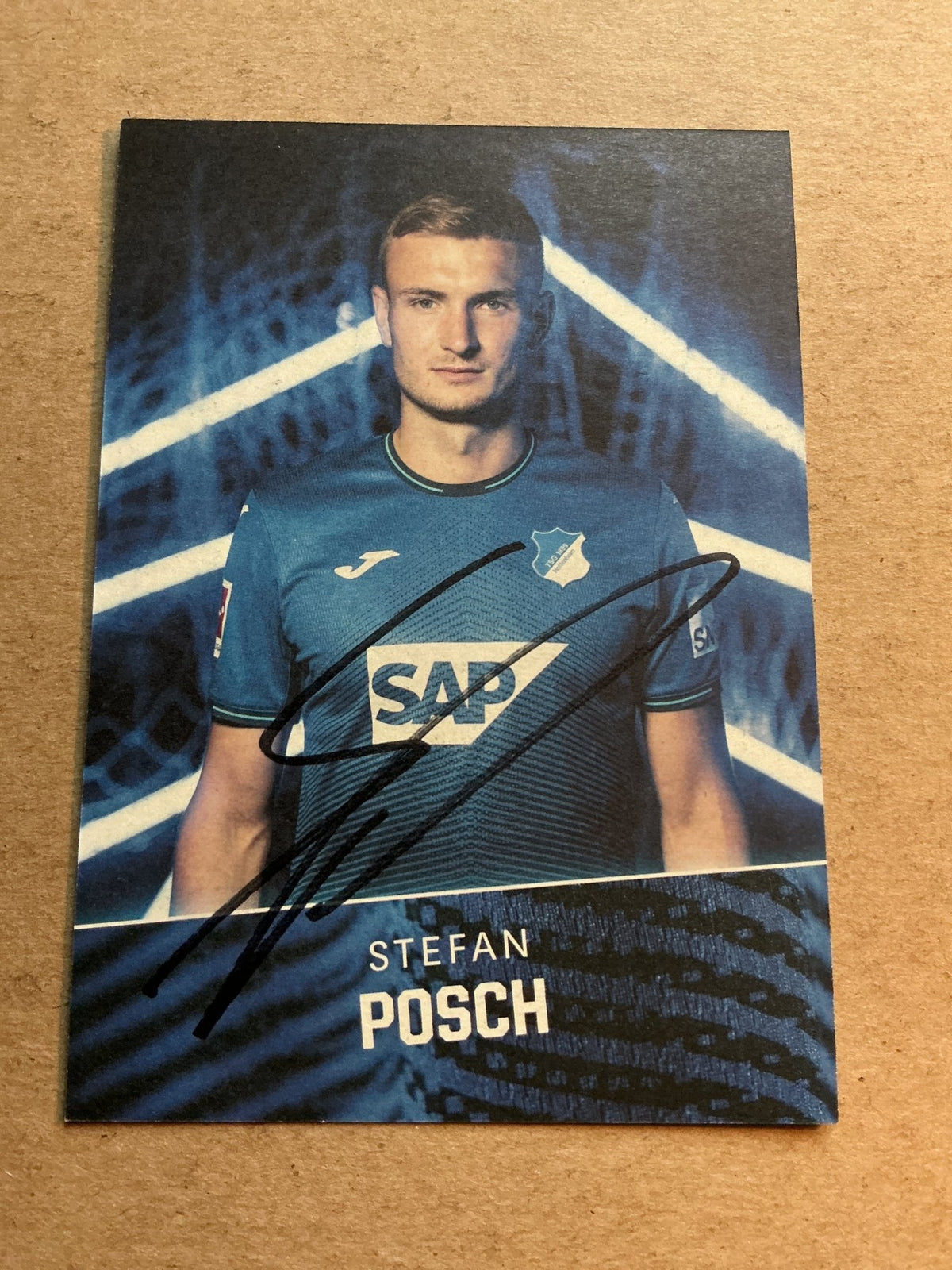 Stefan Posch, Austria 🇦🇹 TSG 1899 Hoffenheim 2021/22 hand signed - Autographs-World