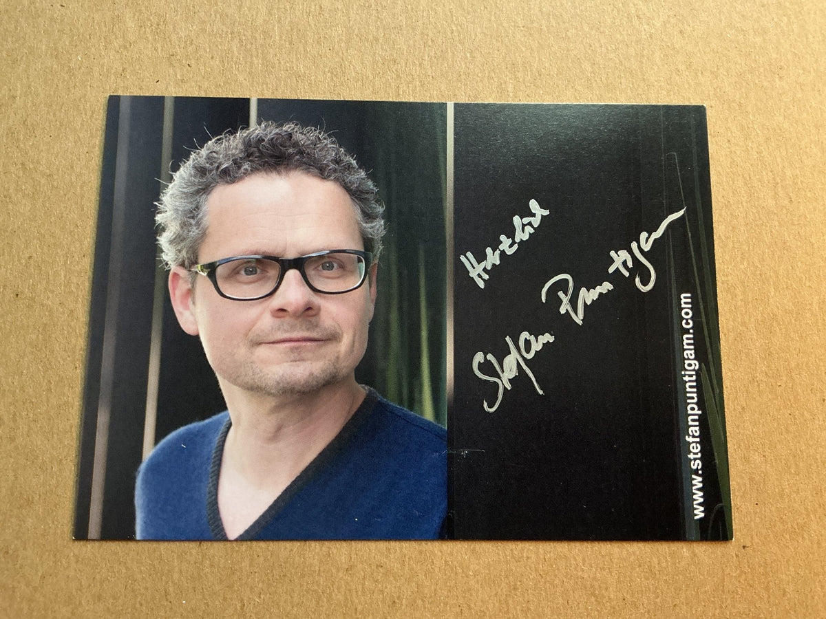 Stefan Puntigam, Austria 🇦🇹 Actor 2024 hand signed - Autographs-World