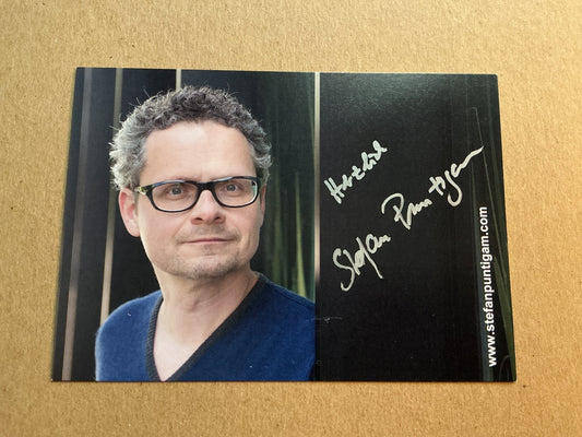 Stefan Puntigam, Austria 🇦🇹 Actor 2024 hand signed - Autographs-World