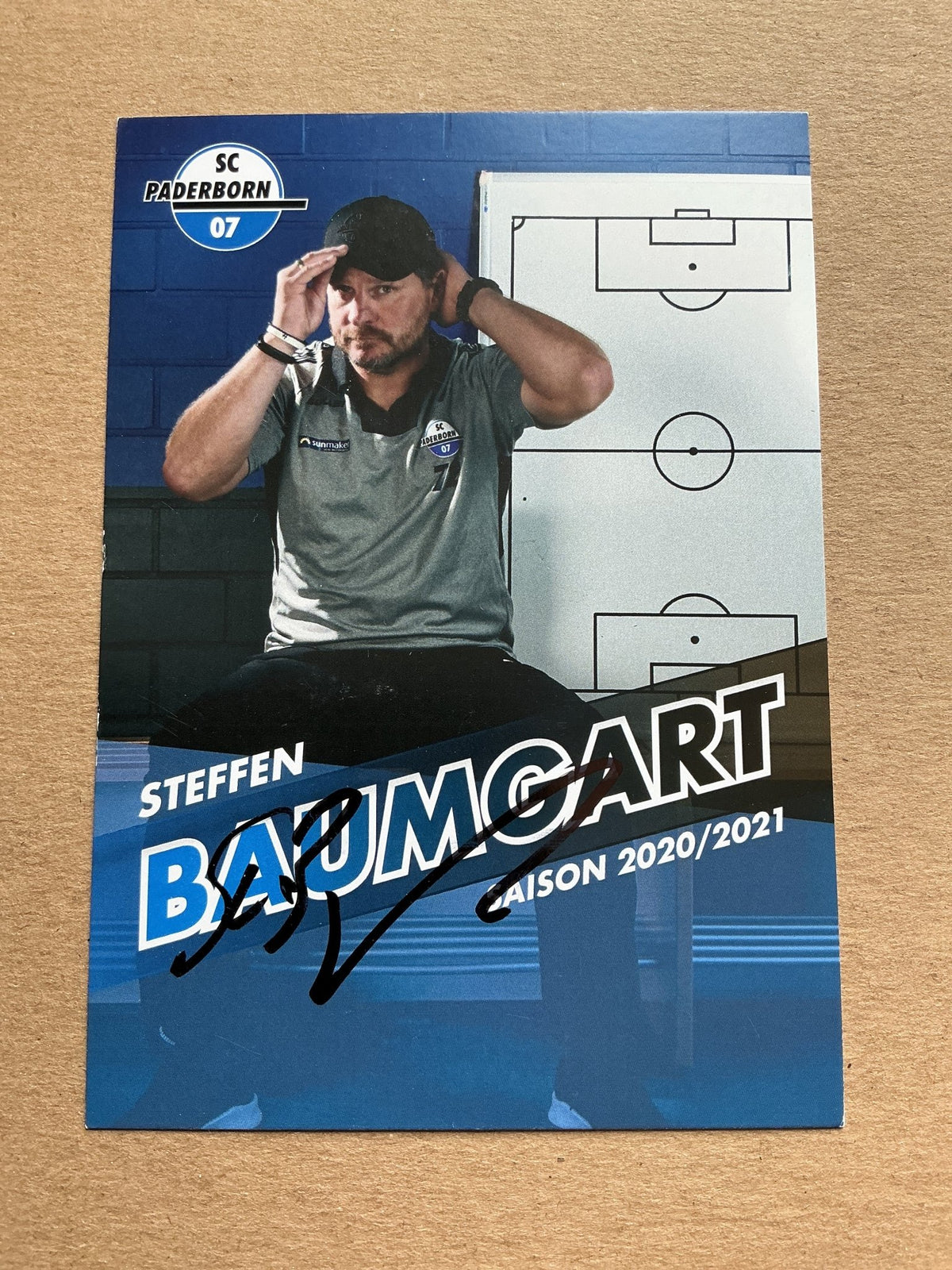Steffen Baumgart, Germany 🇩🇪 SC Paderborn 07 2020/21 hand signed - Autographs-World