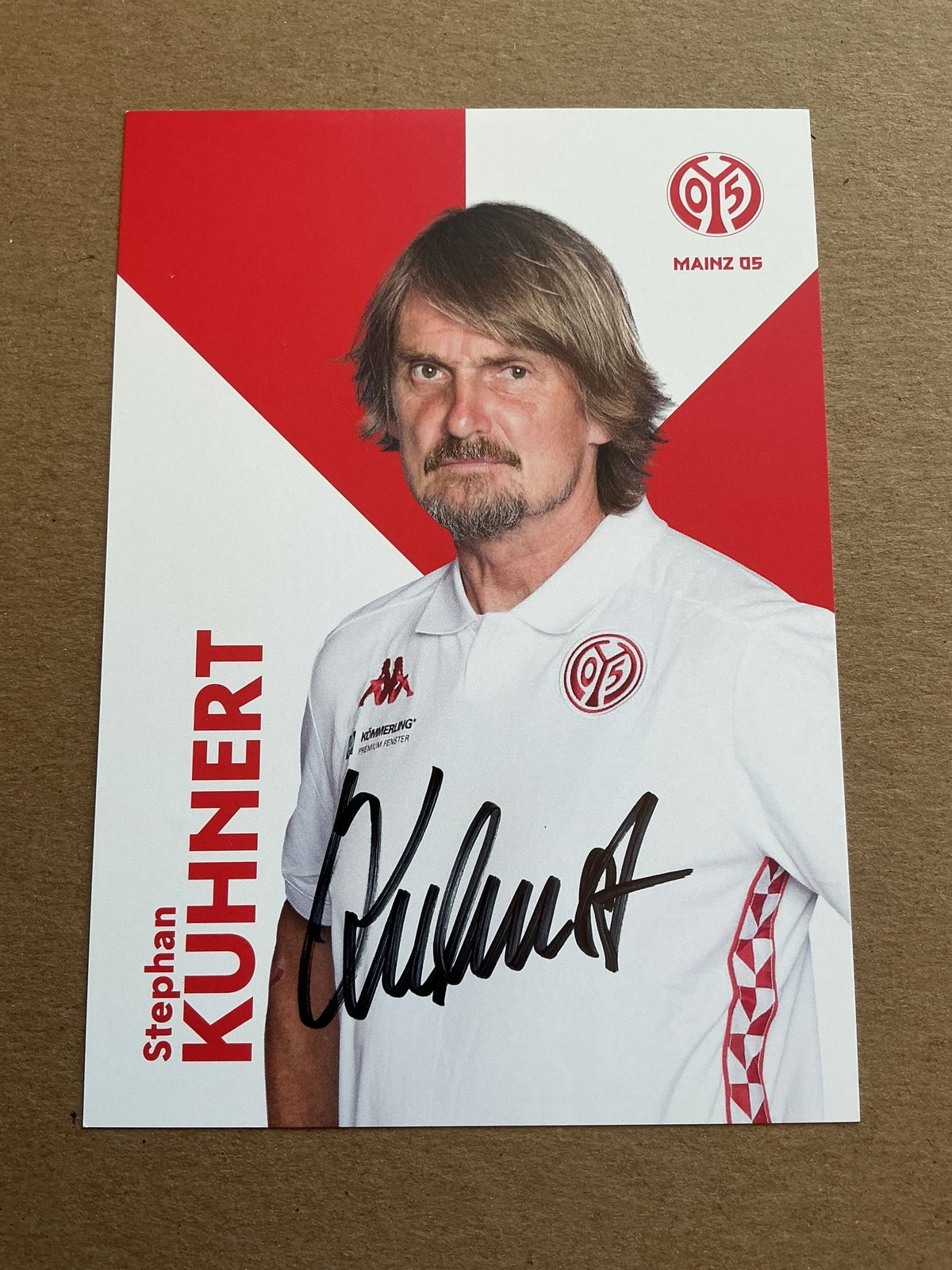 Stephan Kuhnert, Germany 🇩🇪 FSV Mainz 05 2021/22 hand signed - Autographs-World