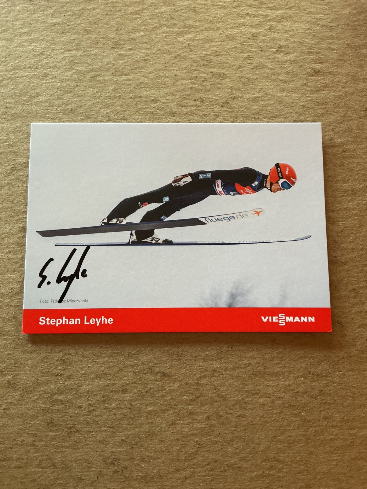Stephan Leyhe, Germany 🇩🇪 Ski Jumping 2023/24 hand signed - Autographs-World