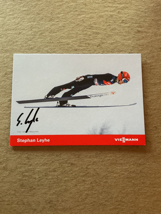 Stephan Leyhe, Germany 🇩🇪 Ski Jumping 2023/24 hand signed - Autographs-World