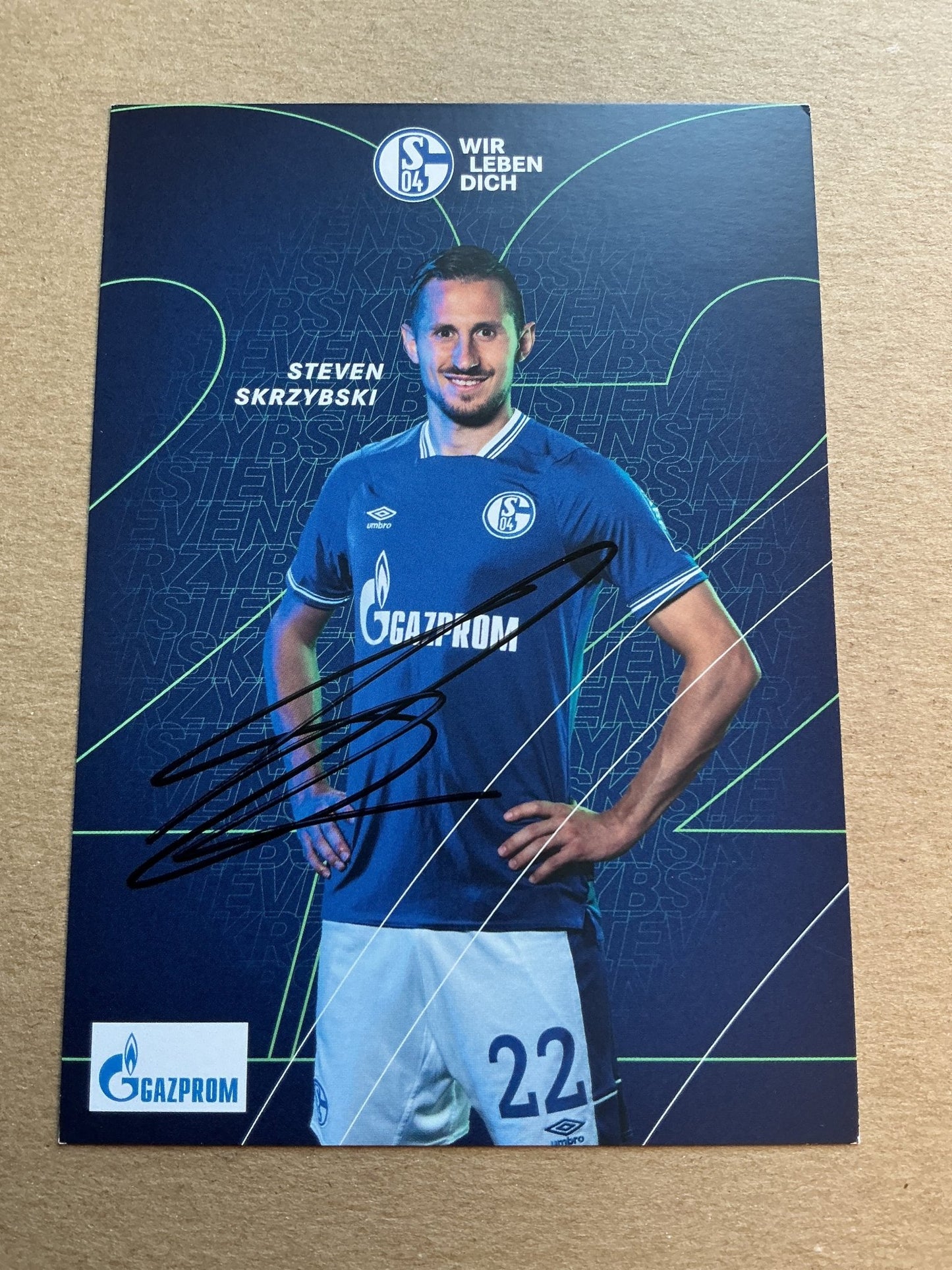 Steven Skrzybski, Germany 🇩🇪 FC Schalke 04 2020/21 hand signed - Autographs-World
