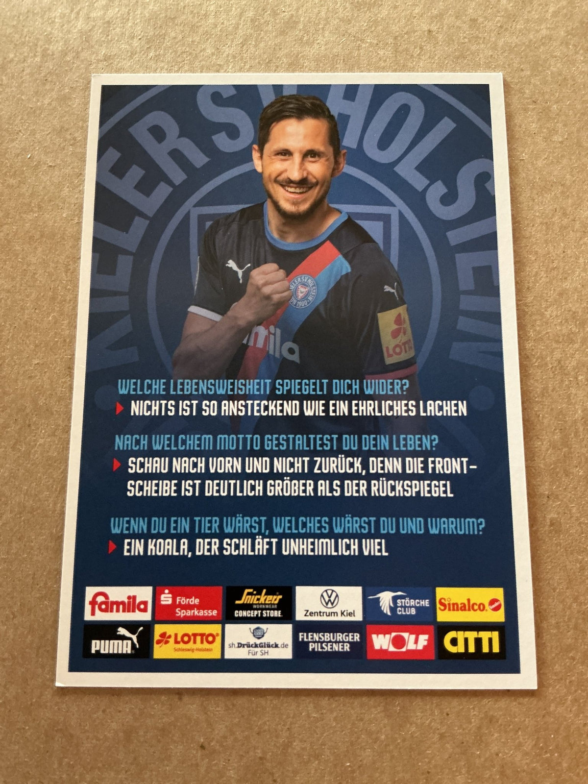 Steven Skrzybski, Germany 🇩🇪 Holstein Kiel 2021/22 hand signed - Autographs-World