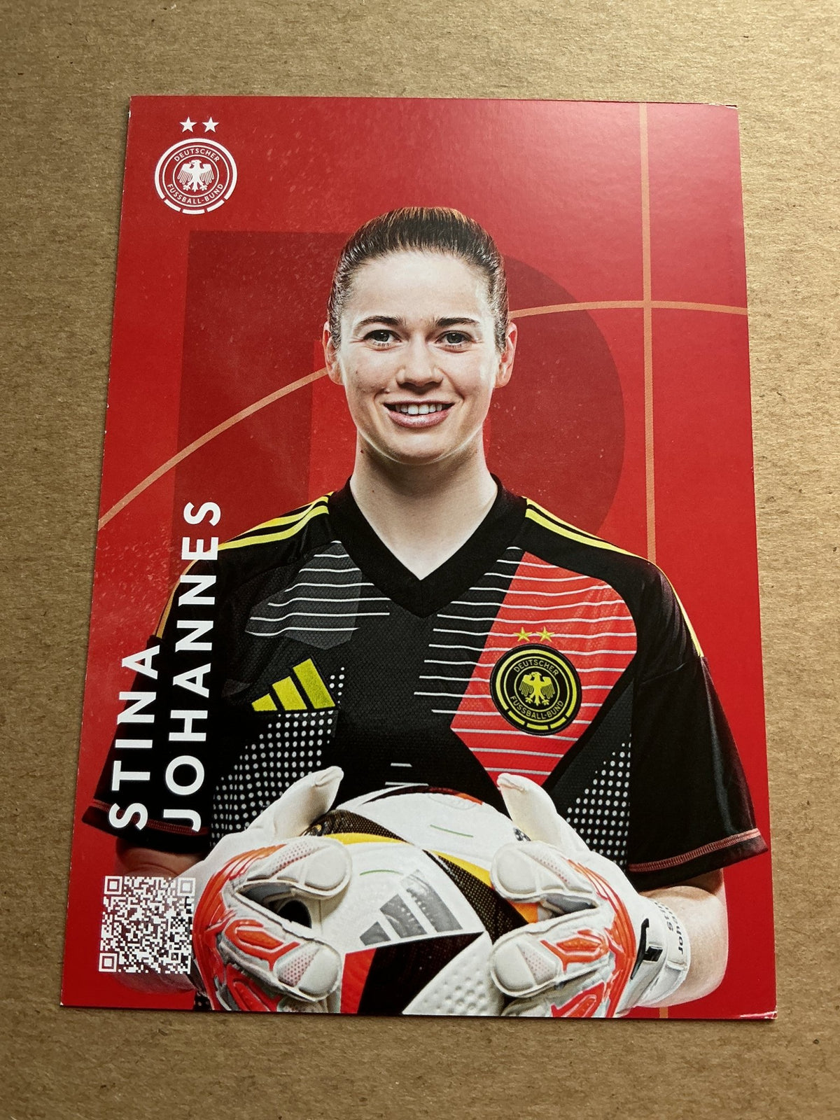 Stina Johannes, Germany 🇩🇪 Summer Olympics 2024 hand signed - Autographs-World