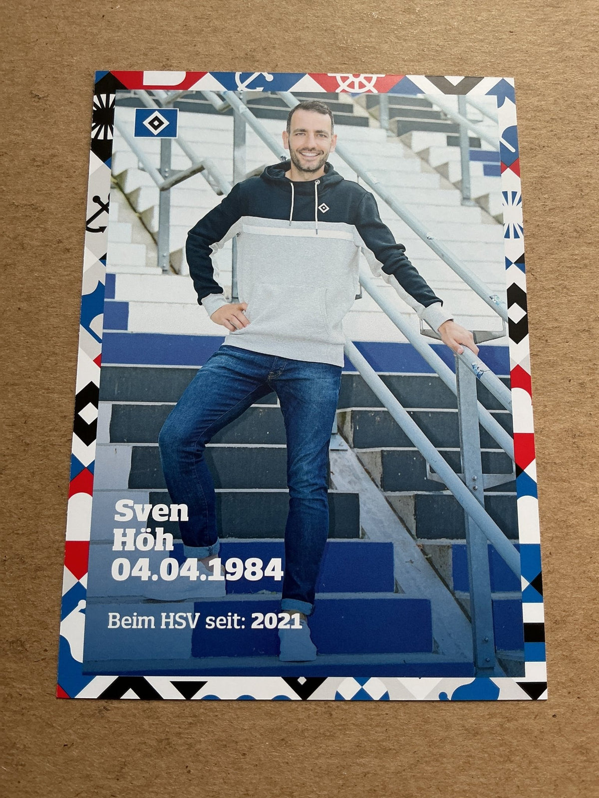 Sven Höh, Germany 🇩🇪 Hamburger SV 2021/22 hand signed - Autographs-World